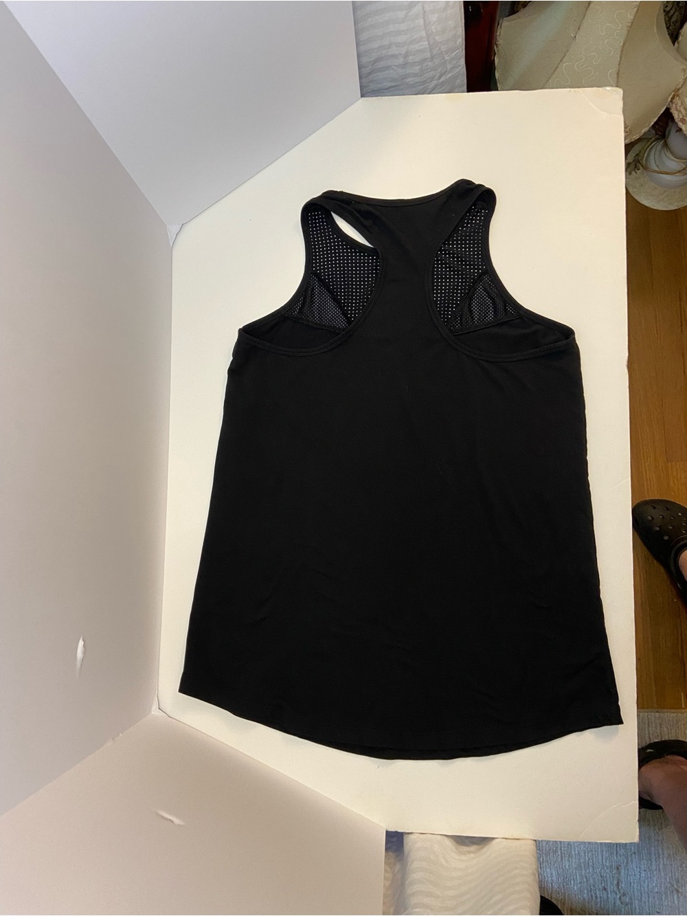 Avia Black Racerback Mesh Tank